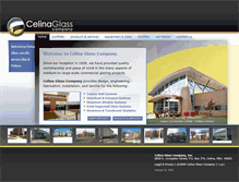 Tablet Screenshot of celinaglass.com